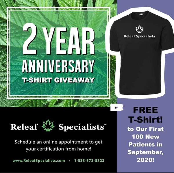 2 Year Anniversary T-Shirt Giveaway